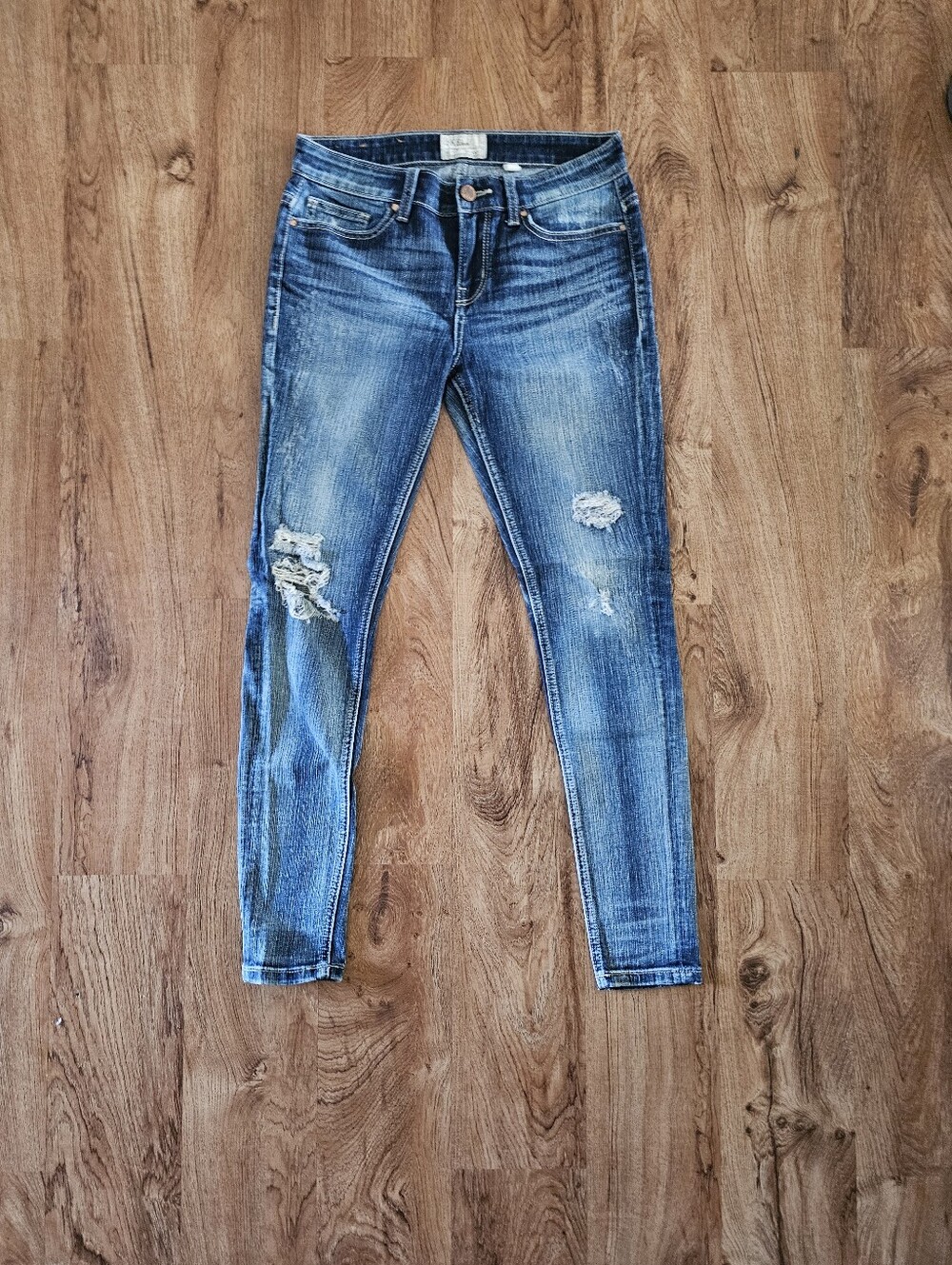 BKE Stella Distressed Skinny Jean